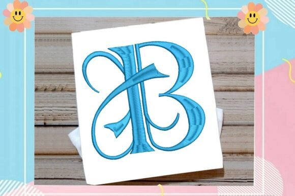 Elegant Initial B for Timeless Embroidery