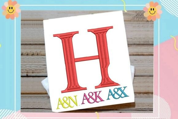 Elegant Letter H Split Monogram Logo for Apparel