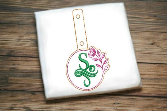Evaluating Floral Monogram Letter S ITH for Etsy