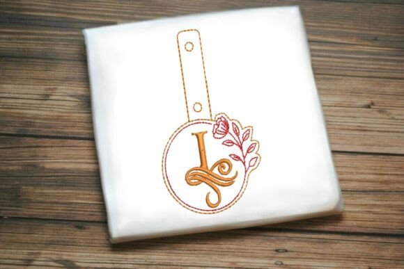 Floral Monogram Keychain I ITH: A Holiday Must-Have