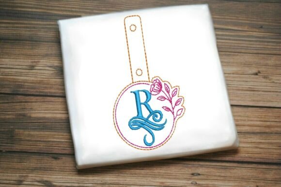 Floral Monogram Keychain R ITH: A Designer's Review