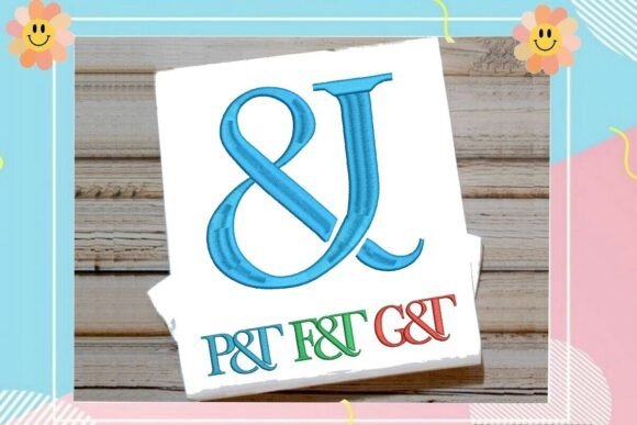 Interlocking Ampersand Letter I Monogram