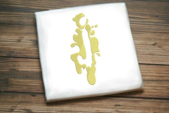 Paint Splash Monogram j: A Burst of Creativity