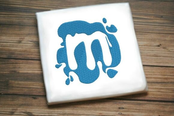 Paint Splash Monogram m: A Bold Branding Choice