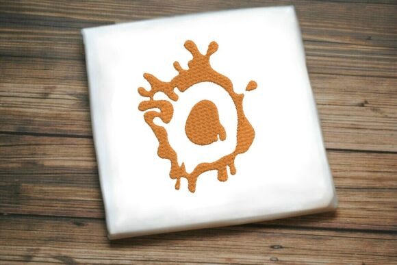 Paint Splash Monogram o: A Burst of Creative Energy