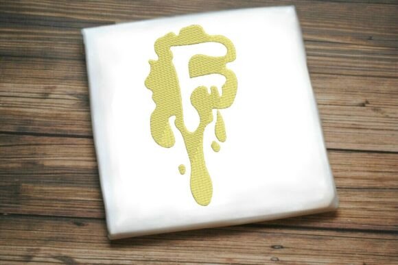 Review: Paint Splash Uppercase Monogram F