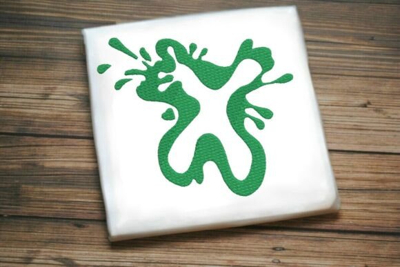 Review: Paint Splash Uppercase Monogram X